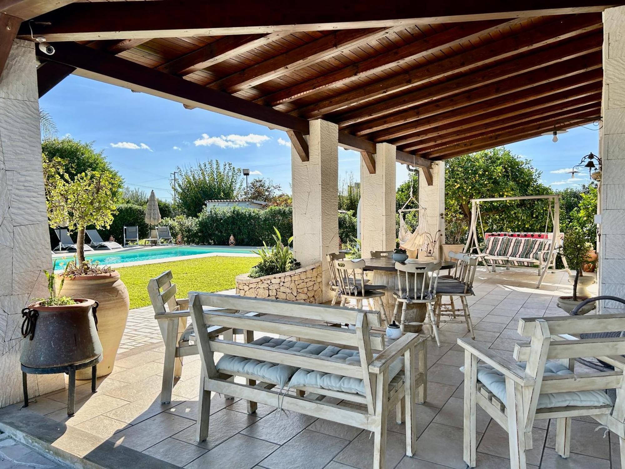 Villa Suq With Pool, Parking & Wifi Noto Eksteriør bilde